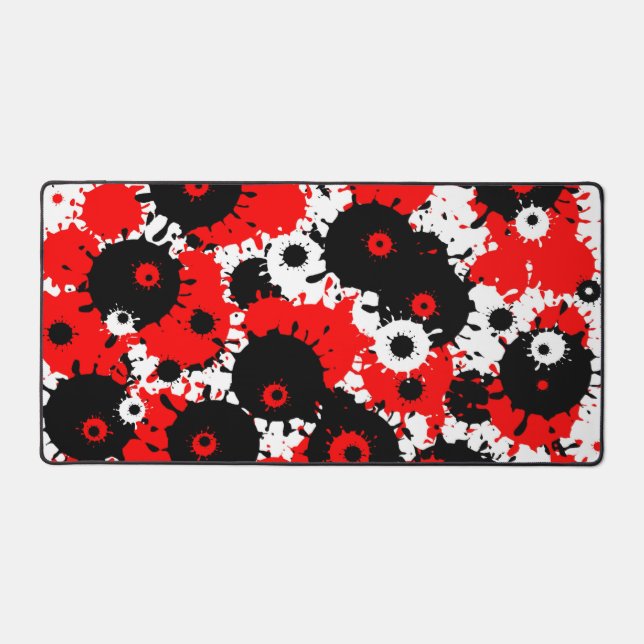 Abstracted Desk Mat (Front)