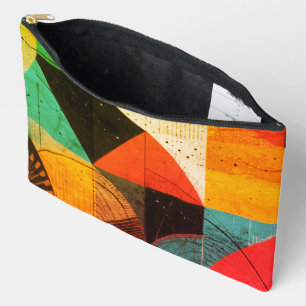 Abstracted Graphics Accessory Pouch