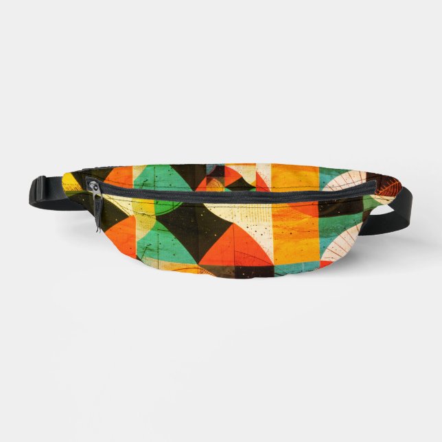 Abstracted Graphics Bum Bags (Front)