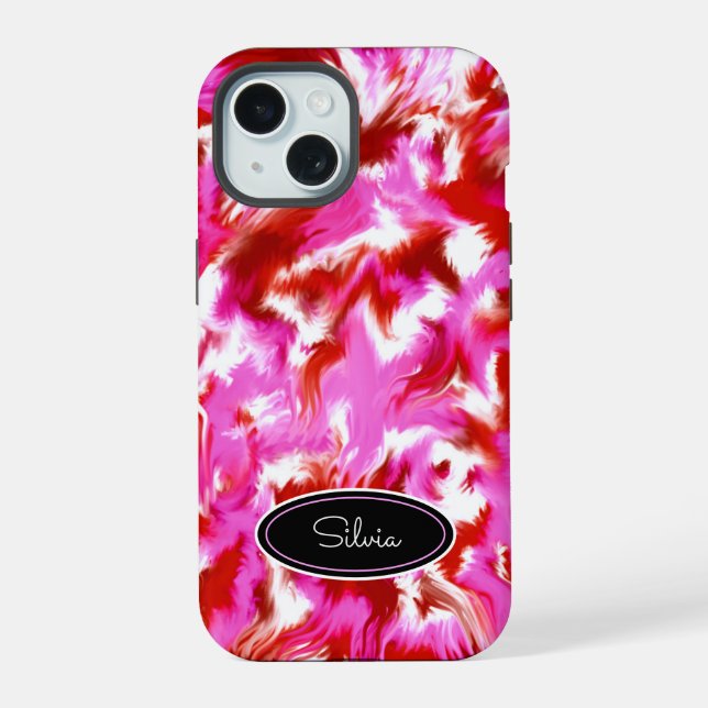 Abstracted iPhone 15 Case (Back)