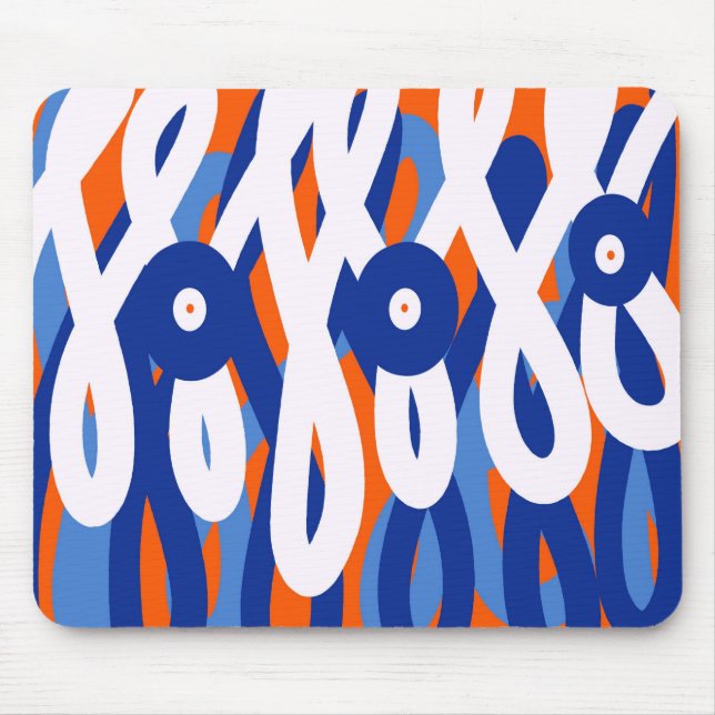 Abstracted Mouse Mat (Front)