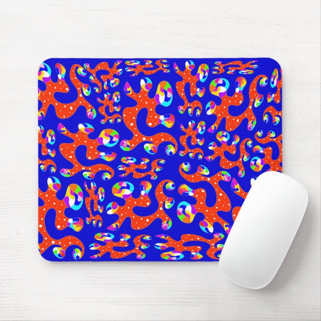 Abstracted Mouse Mat (With Mouse)