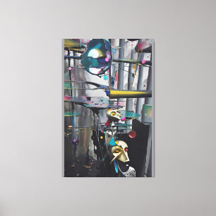 Abstracting Your Future - Ken Gauge Art Canvas Print
