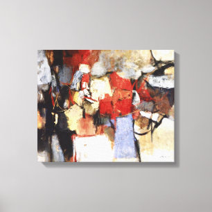 Abstraction 58 1964 0008 by Jose T Joya Canvas Print