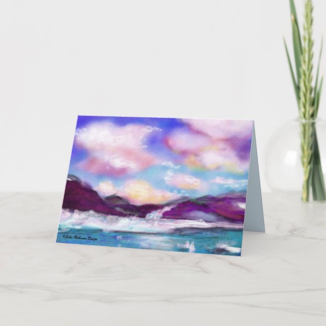 Abstraction in Alaska Card (Front)