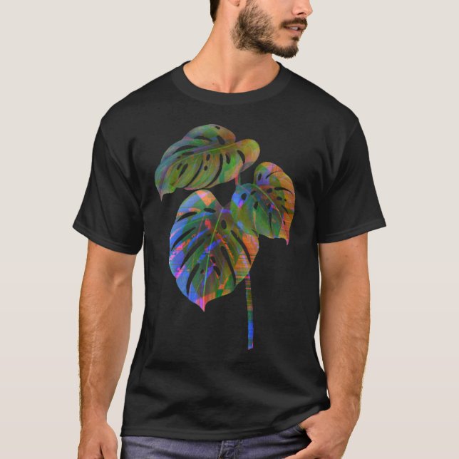 Abstraction Monstera T-Shirt (Front)