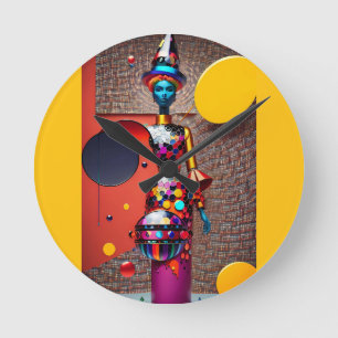 Abstraction of the Astro-Witch Round Clock