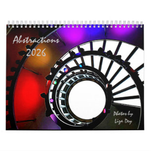 Abstractions 2026, A Calendar by Liza Dey