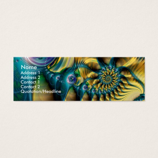 Abstractopus Mini Business Card