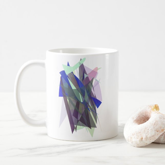 Abstracts Coffee Mug (With Donut)