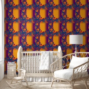 Abstracts Swirls - seamless pattern 5 Wallpaper