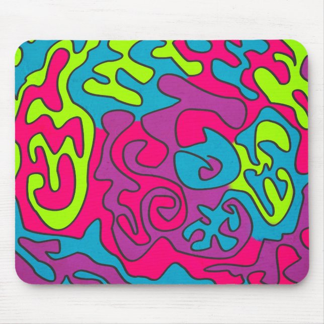 abstractwztexture mouse mat (Front)