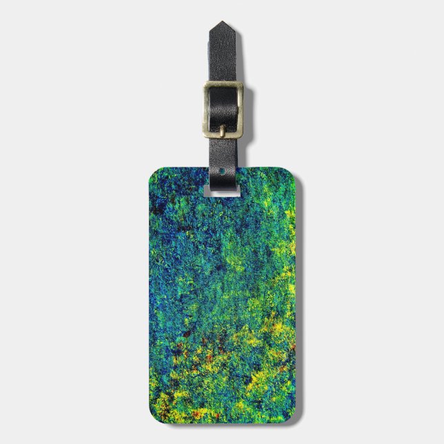 Abstrakt, Background Luggage Tag (Front Vertical)