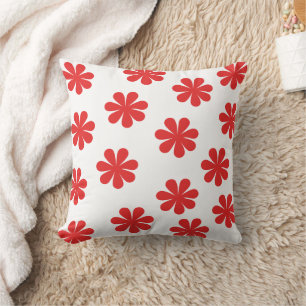 Abstrakt flower pattern cushion