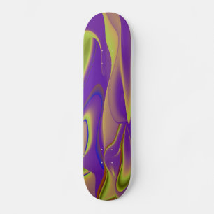 Abstrakt Regenbogen Skateboard