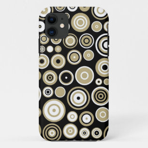 Abstraktes Retro Muster-nahtlose Kunst iPhone 11 Case