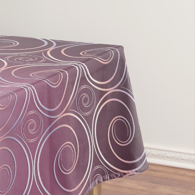 abstrct swirl tablecloth (In Situ)