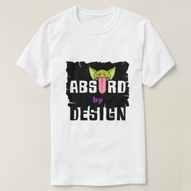 Absurd By Design logo T-Shirt (Design Front)