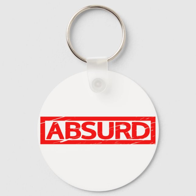 Absurd Stamp Key Ring (Front)