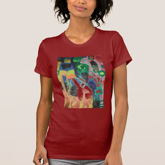 abtraction francais T-Shirt (Front)