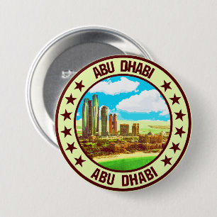 Abu Dhabi 7.5 Cm Round Badge
