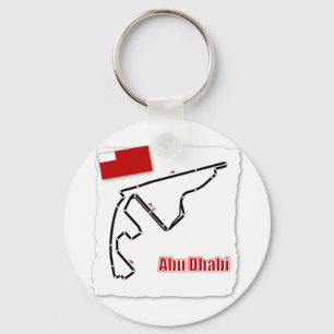 Abu Dhabi GP Circuit Key Ring