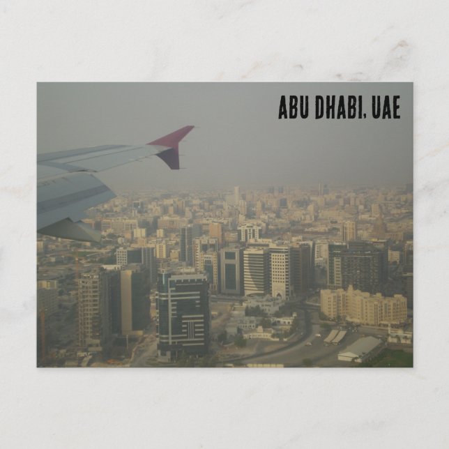Abu Dhabi postcard - UAE (Front)