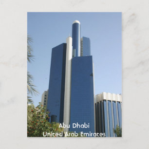 Abu Dhabi United Arab Emirates Postcard
