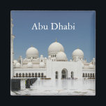 Abu Dhabi Vintage Travel Tourism Magnet<br><div class="desc">Abu Dhabi Vintage Travel Tourism kitchen magnet. It is beautiful artistic painted view of Abu Dhabi . It is best advertisement for travel to Abu Dhabi Vintage Travel Tourism.</div>