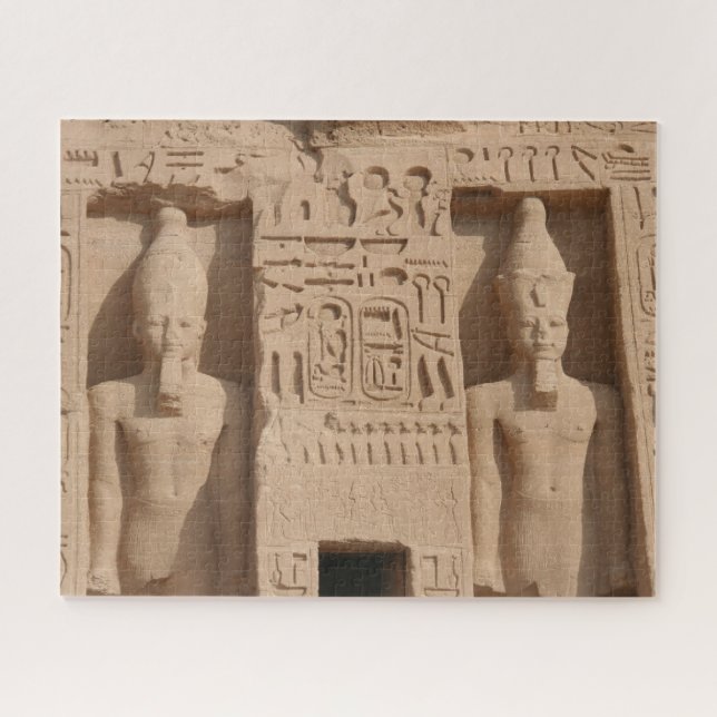 abu simbel pharaohs jigsaw puzzle (Horizontal)