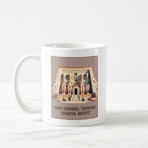 Abu Simbel Temple in Aswan, Egypt Coffee Mug