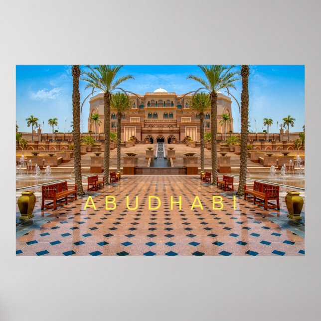Abudhabi - Palace Poster (Front)