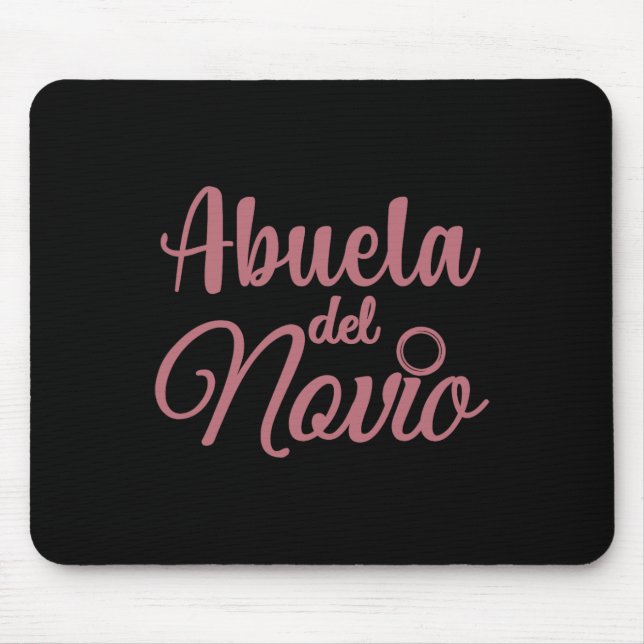 Abuela Del Novio  Mouse Mat (Front)
