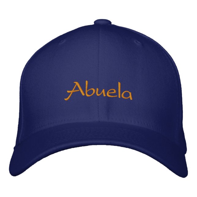 Abuela Embroidered Hat (Front)