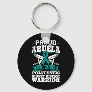 Abuela Of A Polycystic Kidney Disease Warrior Gran Key Ring