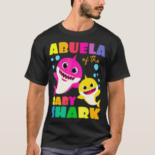 Abuela Of The Baby Shark Birthday Abuela Shark _3  T-Shirt