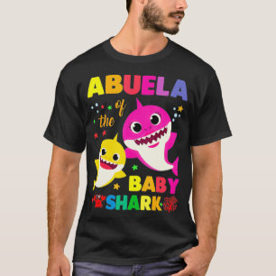 Abuela Of The Baby Shark Birthday Abuela Shark  T-Shirt