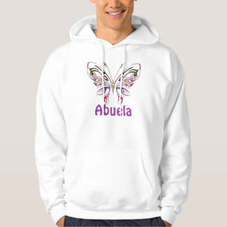 Abuela Personalised Butterfly Hoodie