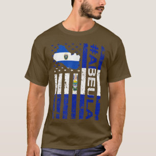 Abuela Salvadorian Grandma  El Salvador USA Mother T-Shirt