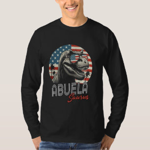 Abuela Saurus Abuela Dinosaur Birthday Family Matc T-Shirt