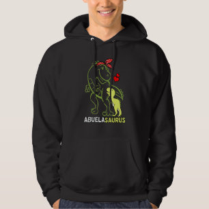 Abuelasaurus Abuela Tyrannosaurus Dinosaur Baby Mo Hoodie