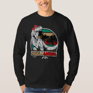 Abuelasaurus Rex Dinosaur Abuela Saurus Family Mat T-Shirt