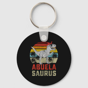 Abuelasaurus T Rex Dinosaur Abuela Saurus Family M Key Ring