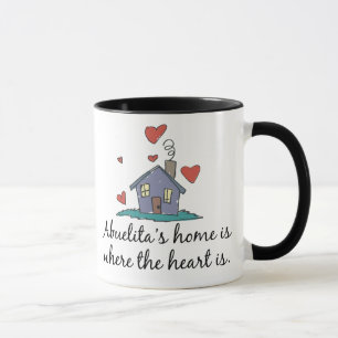 Abuelita's Home is Where the Heart is Mug