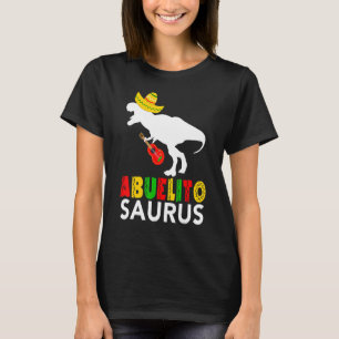 Abuelito Saurus Cinco De Mayo Abuelito En Espanol T-Shirt