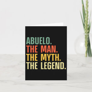 Abuelo Design For Grandpa Grandfather From Grandki Card