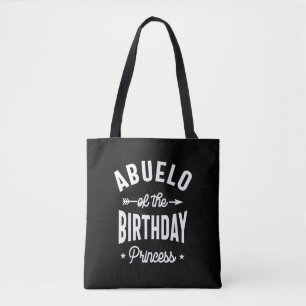 Abuelo Of The Birthday Princess Tote Bag