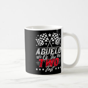 Abuelo Of The Two Fast Second Birthday Racing Car Coffee Mug
