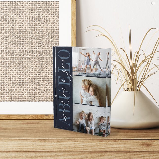 Abuelo We Love You 3 Photo Block (Creator Uploaded)