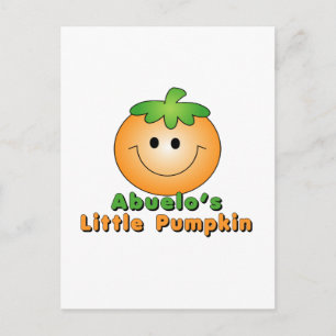 Abuelo's little pumpkin Abuelo Postcard